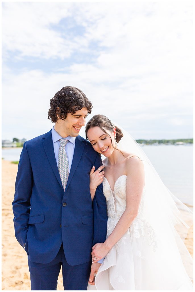 wedding photography on Block Island beach